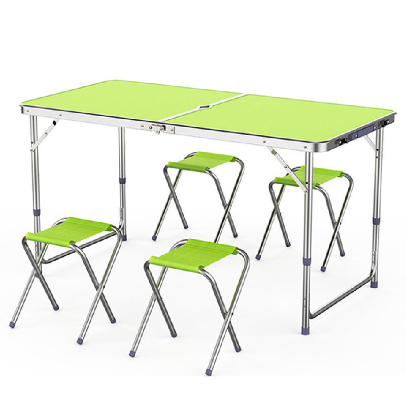 TFO  户外铝合金折叠收纳便携式桌椅 绿色  2502195D00