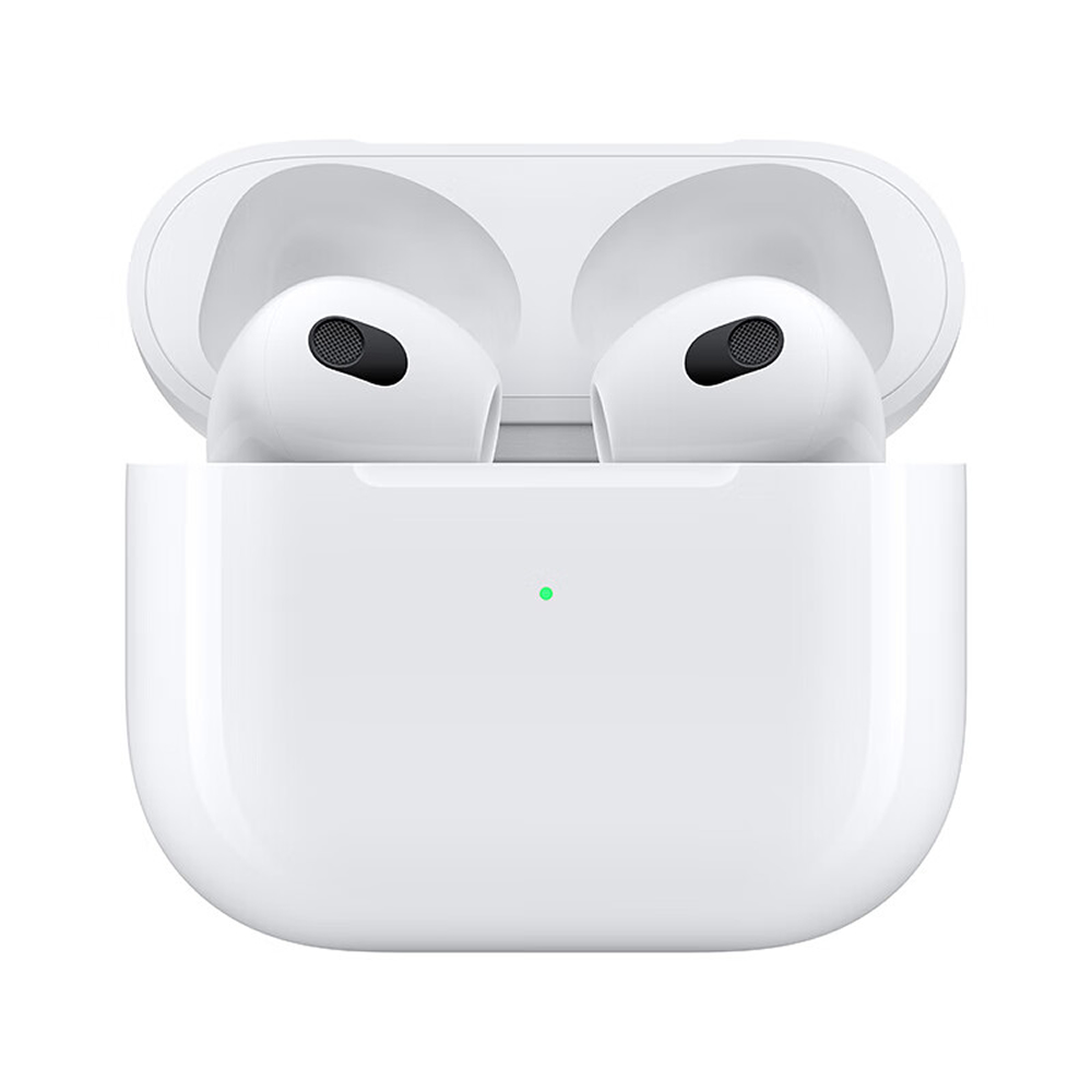AppleAirPods（第三代）无线蓝牙耳机配闪电充电盒白色MPNY3CH/A