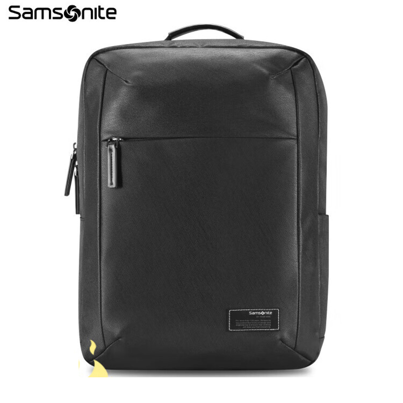 新秀丽（Samsonite）轻便电脑双肩背包 黑色19.5L NU4*09004